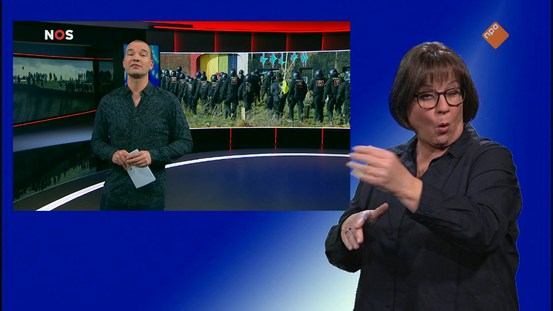 NOS Jeugdjournaal met gebarentaal