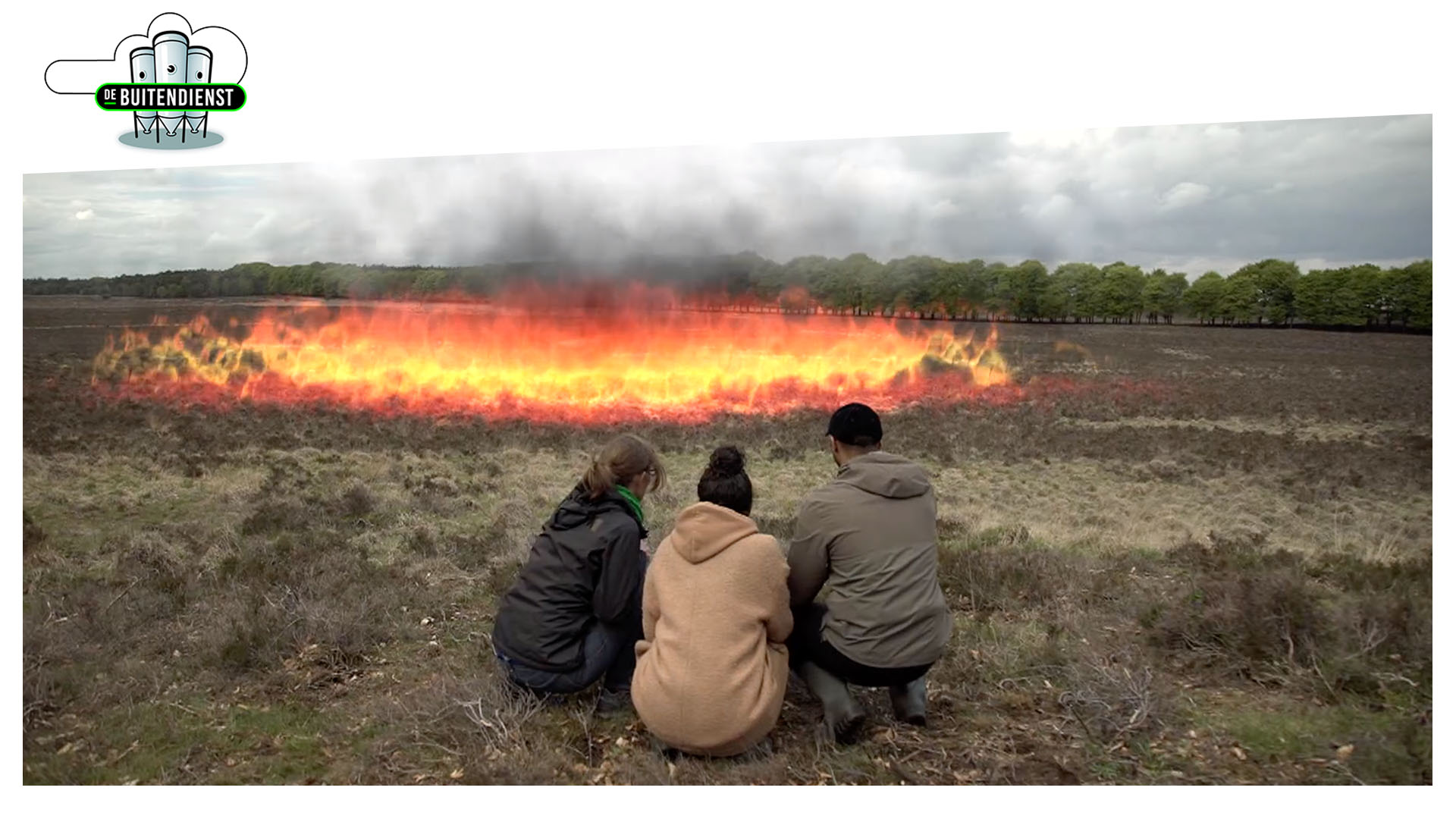 De Buitendienst  | Het bos in brand