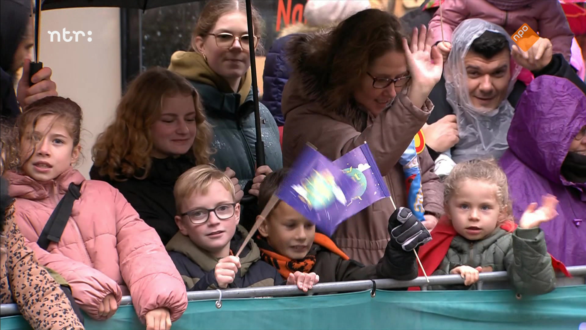 De intocht van Sinterklaas