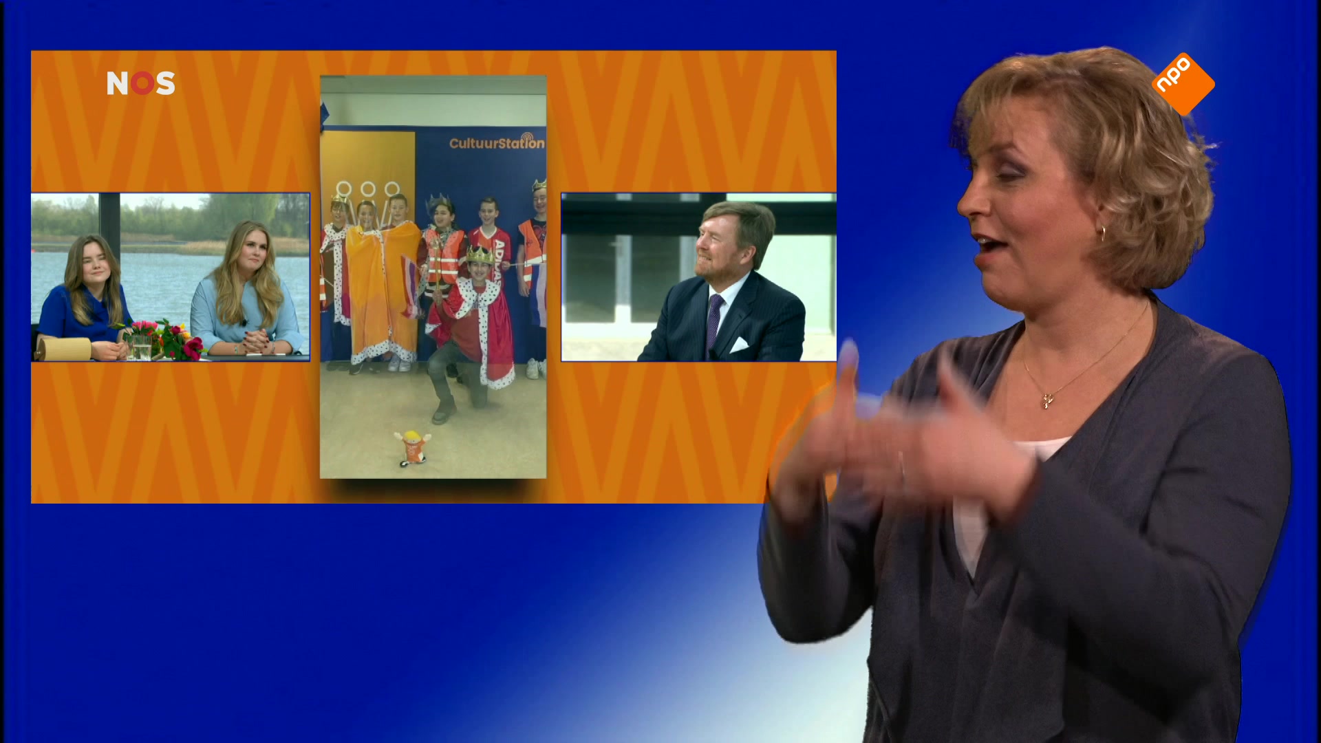 NOS Jeugdjournaal met gebarentolk