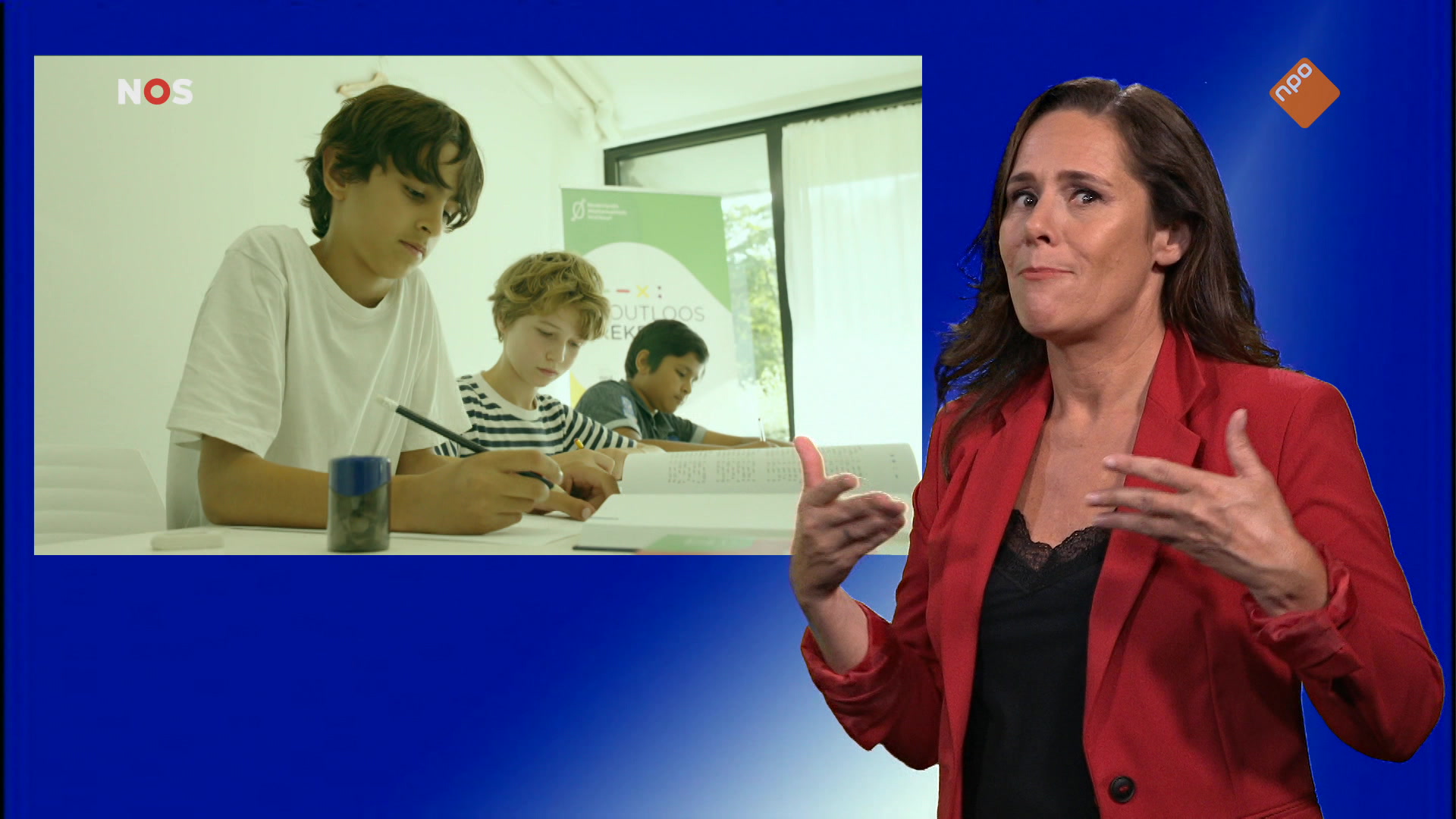 NOS Jeugdjournaal met gebarentaal