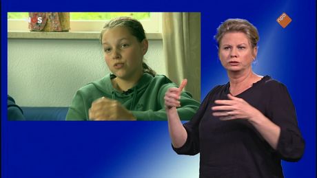 NOS Jeugdjournaal met gebarentaal
