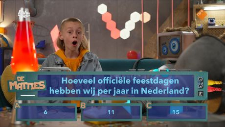 De Matties | Feestdagen