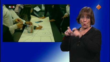 NOS Jeugdjournaal met gebarentaal
