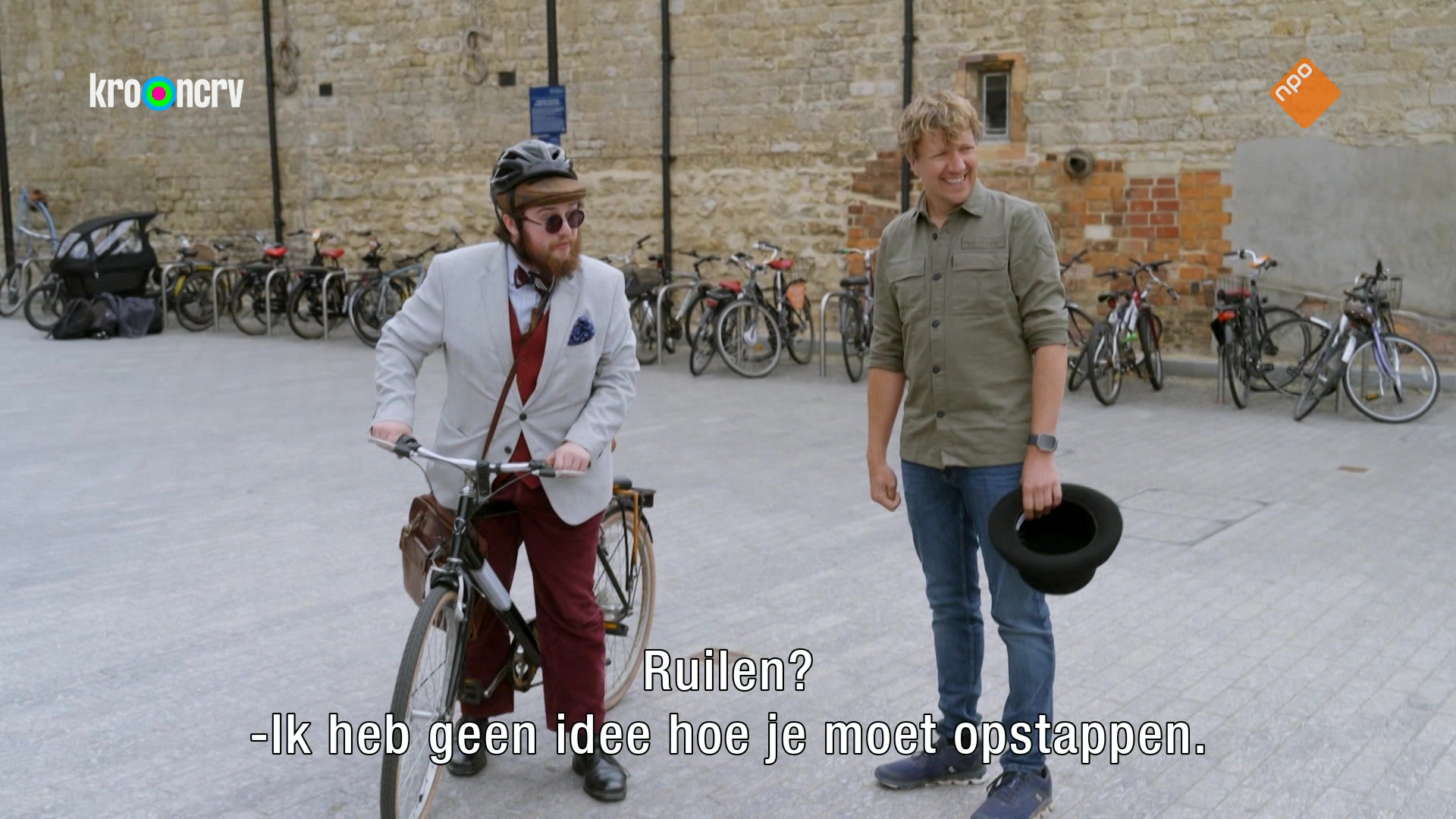 Kan Klaas een monowheel besturen?