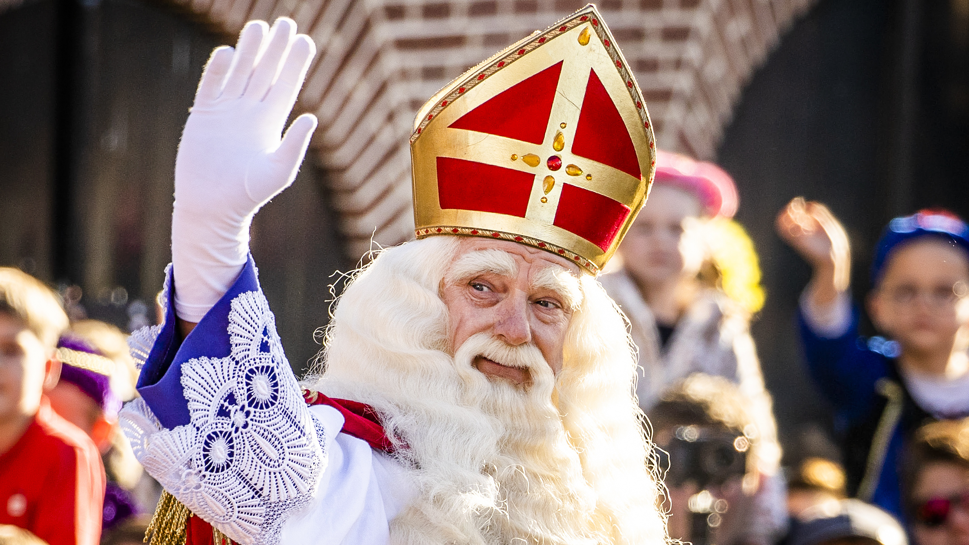 De intocht van Sinterklaas