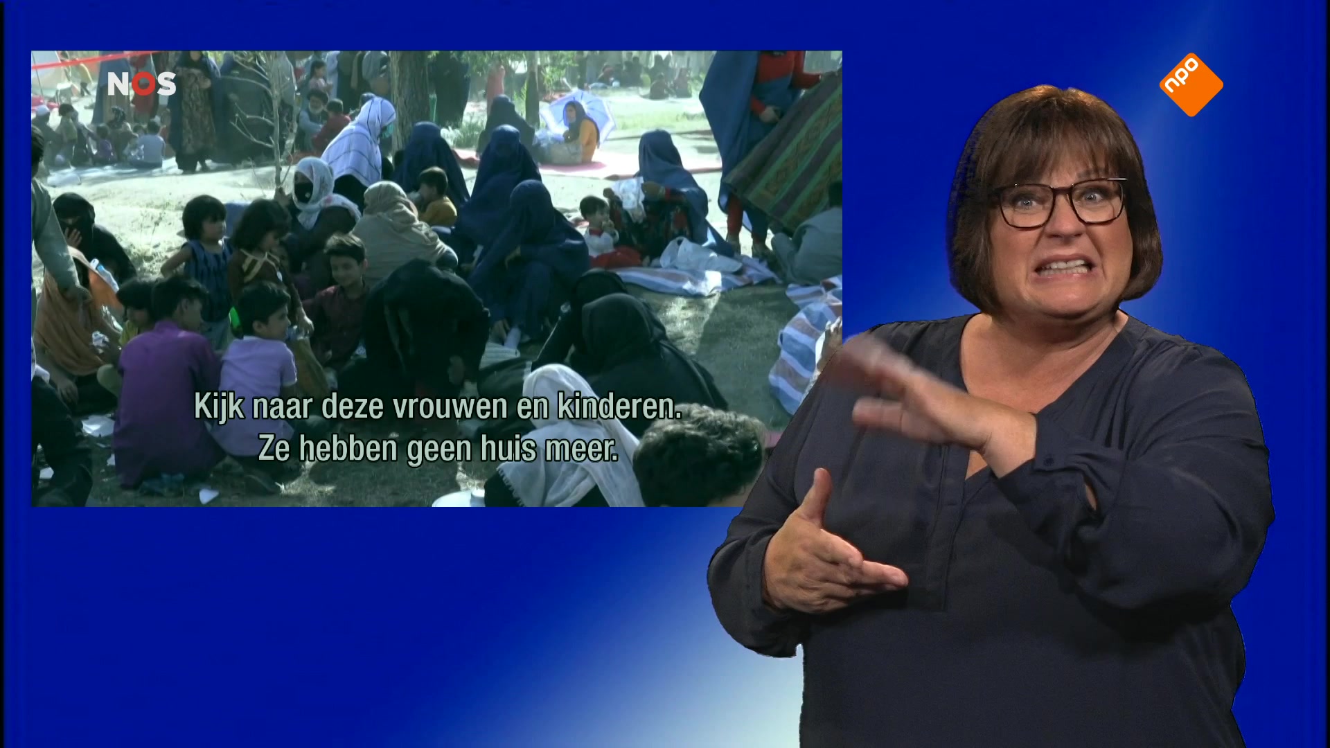 NOS Jeugdjournaal met gebarentolk