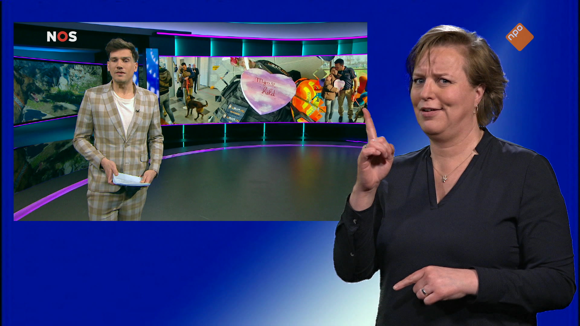 NOS Jeugdjournaal met gebarentaal