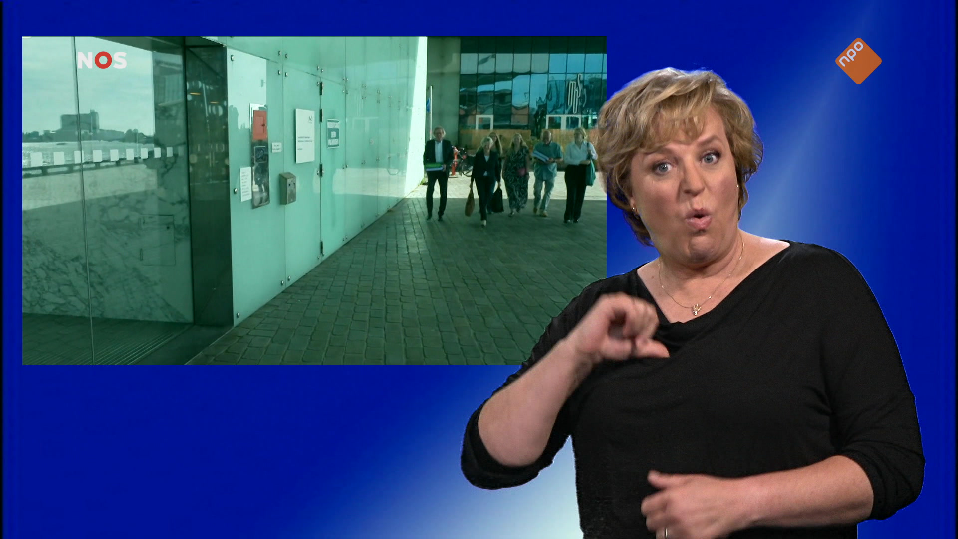 NOS Jeugdjournaal met gebarentaal