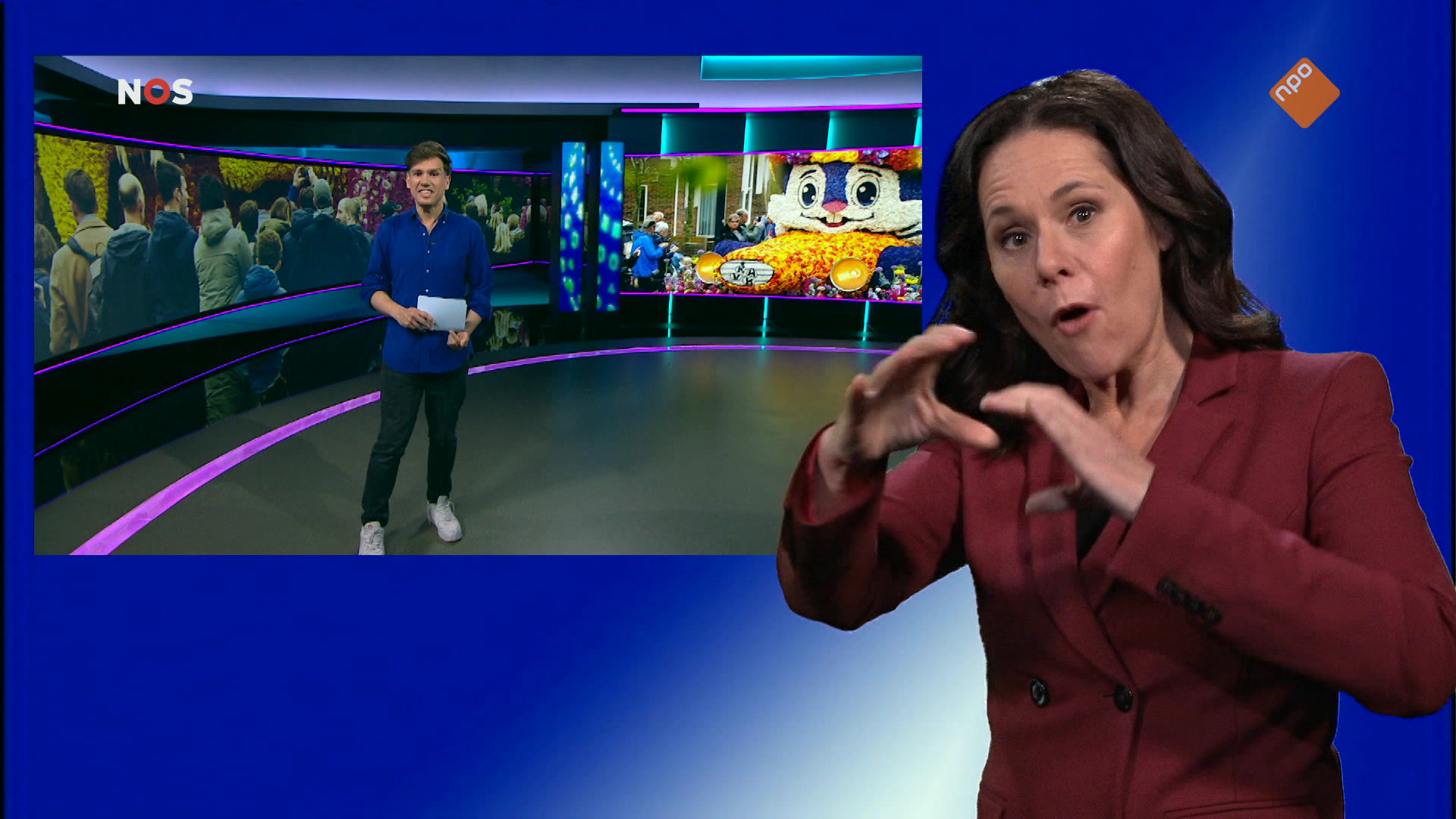 NOS Jeugdjournaal met gebarentaal