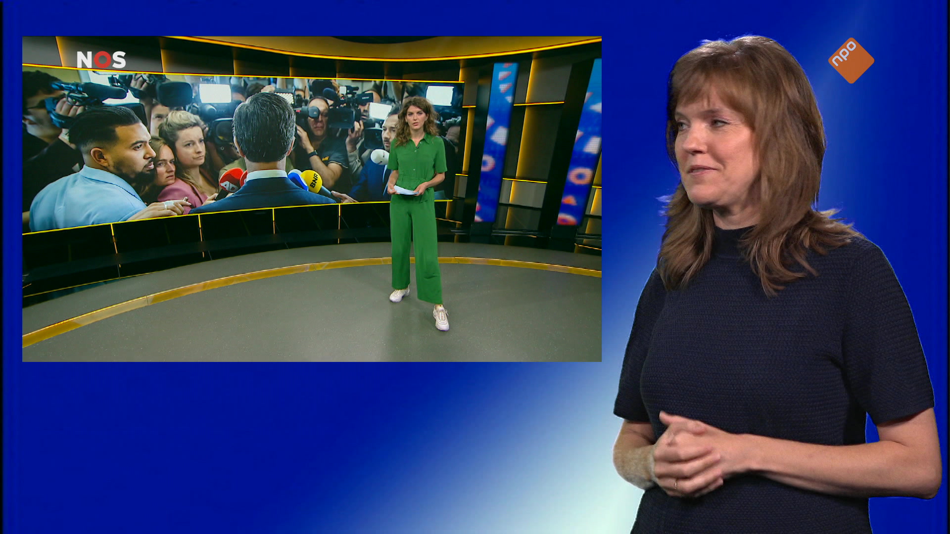 NOS Jeugdjournaal met gebarentaal