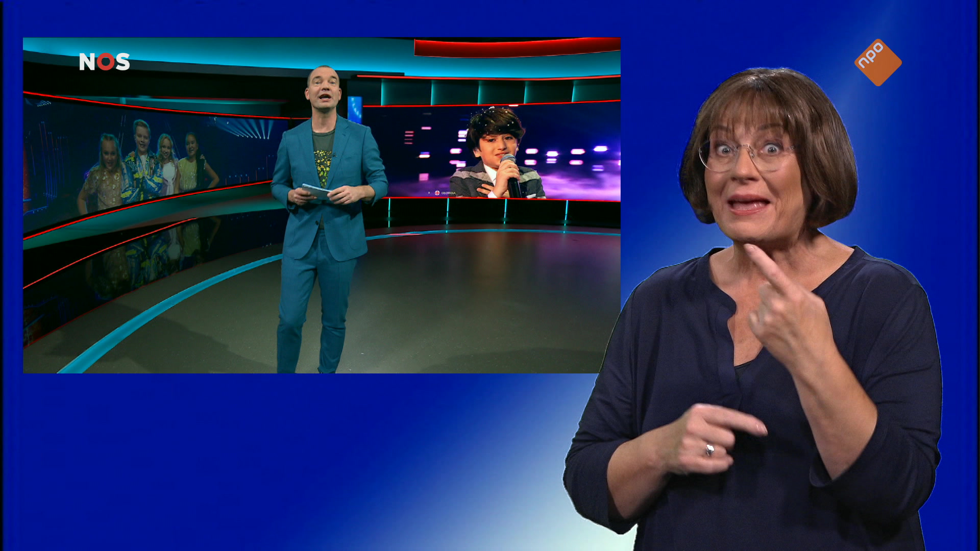 NOS Jeugdjournaal met gebarentaal