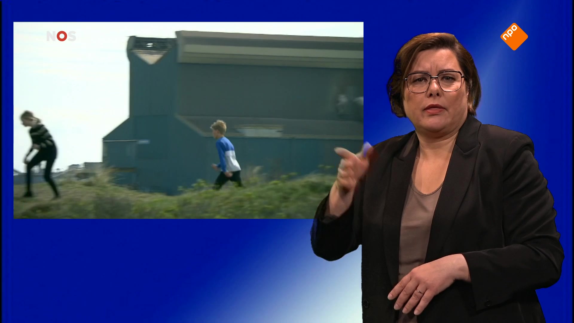 NOS Jeugdjournaal met gebarentolk