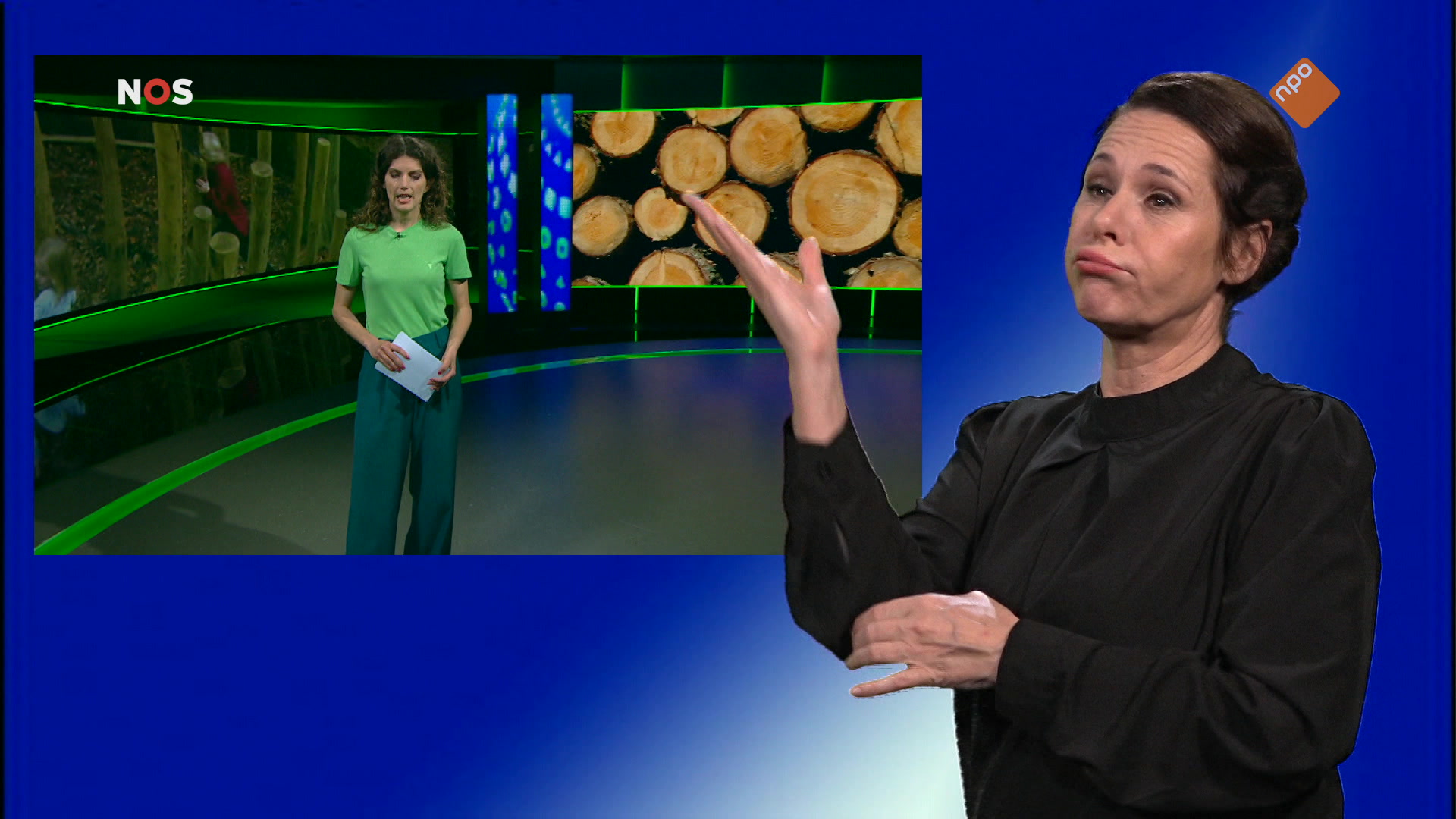 NOS Jeugdjournaal met gebarentaal