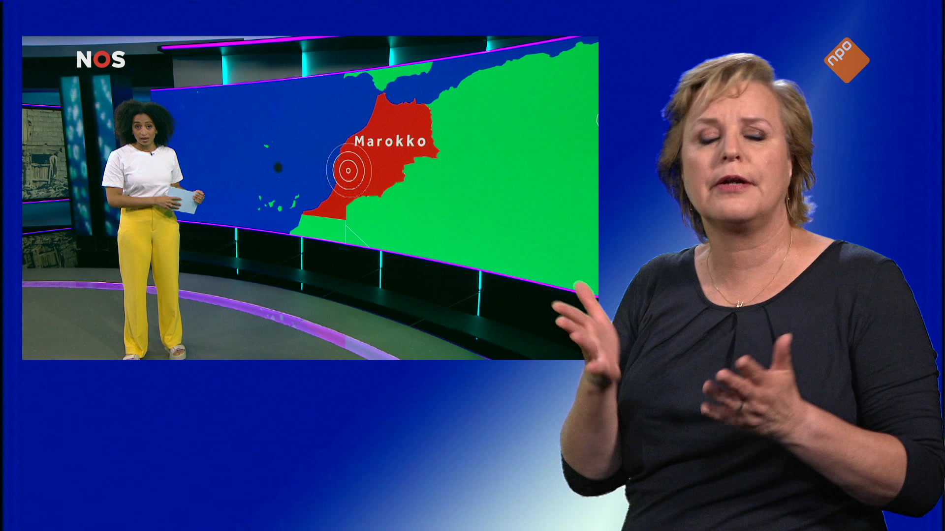 NOS Jeugdjournaal met gebarentaal