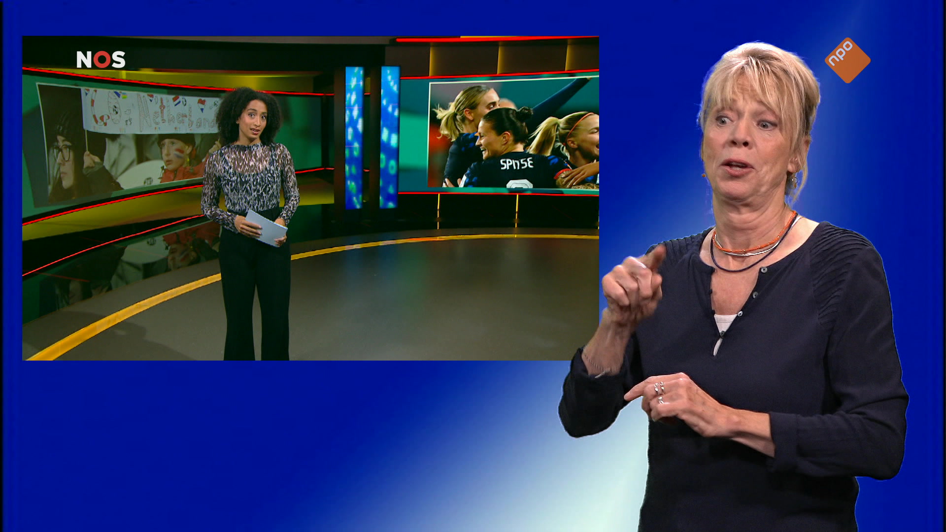 NOS Jeugdjournaal met gebarentaal