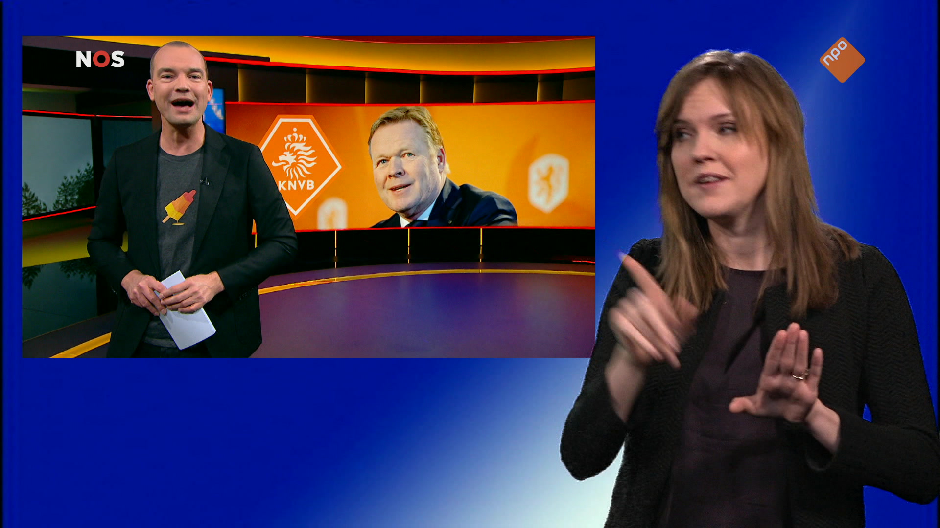 NOS Jeugdjournaal met gebarentaal