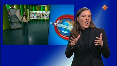 NOS Jeugdjournaal met gebarentaal