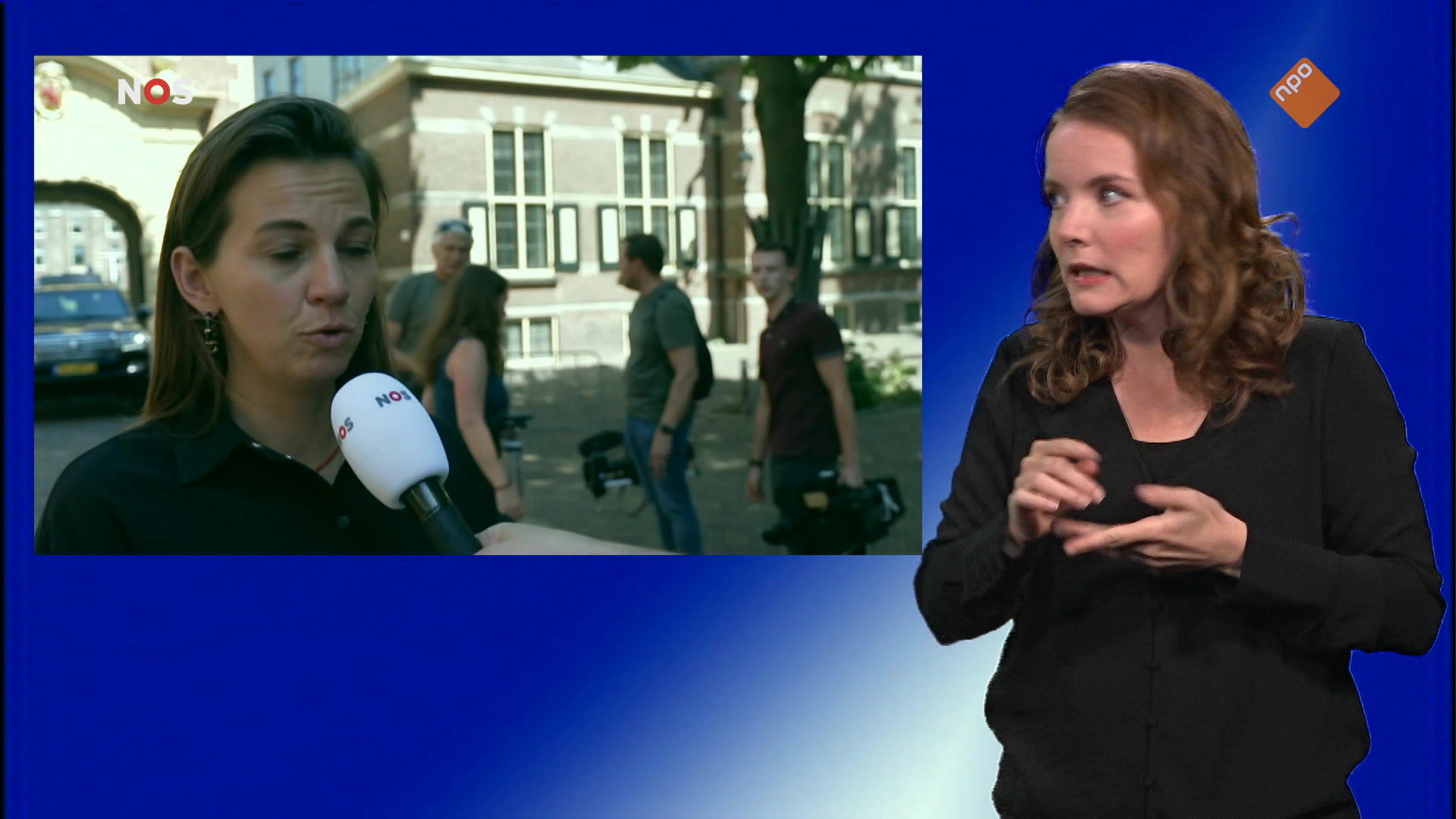 NOS Jeugdjournaal met gebarentaal