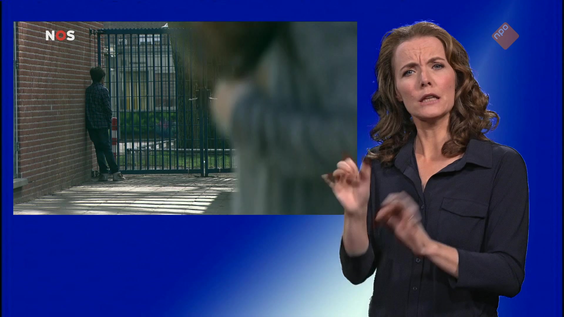 NOS Jeugdjournaal met gebarentolk