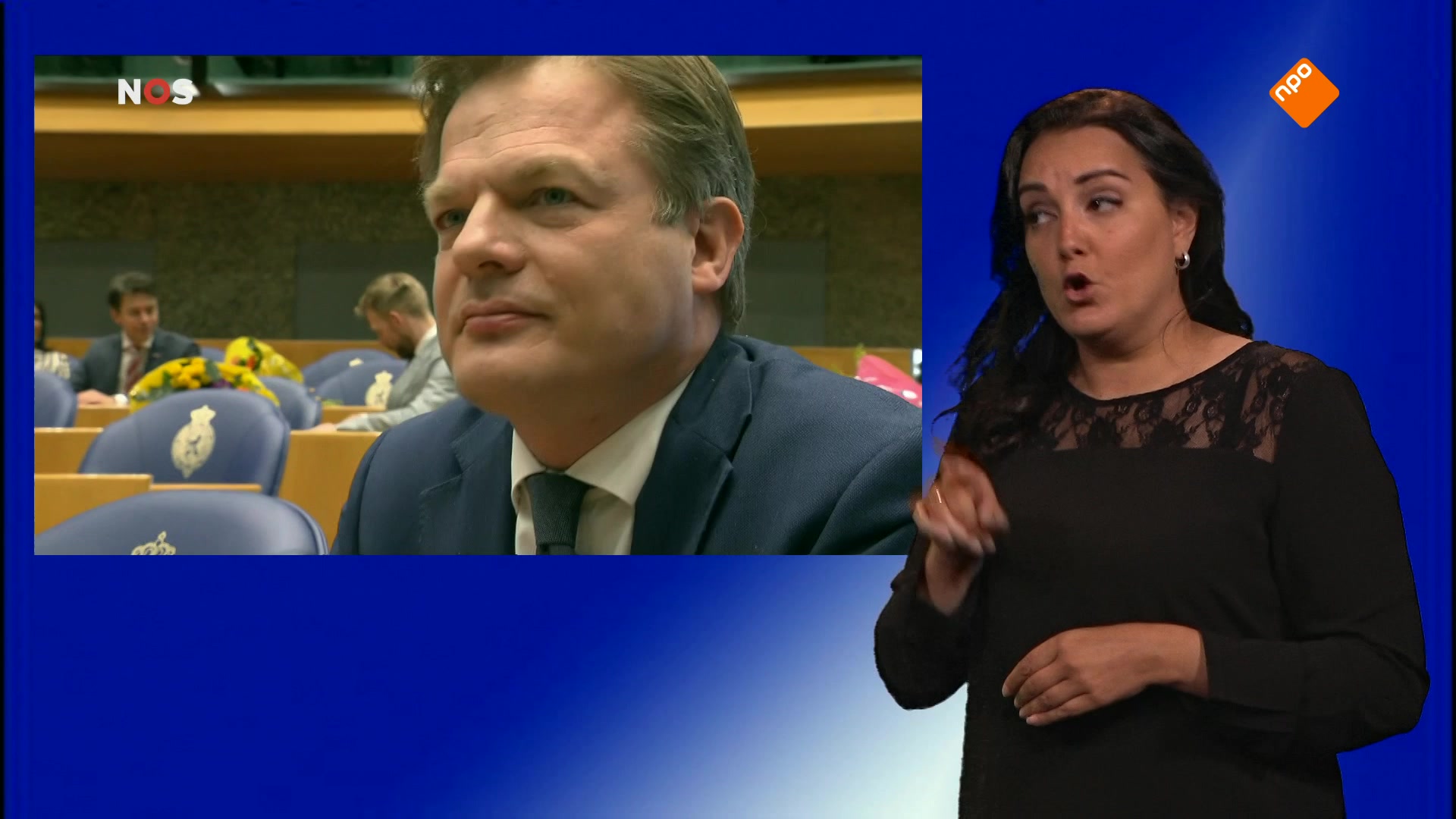 NOS Jeugdjournaal met gebarentolk