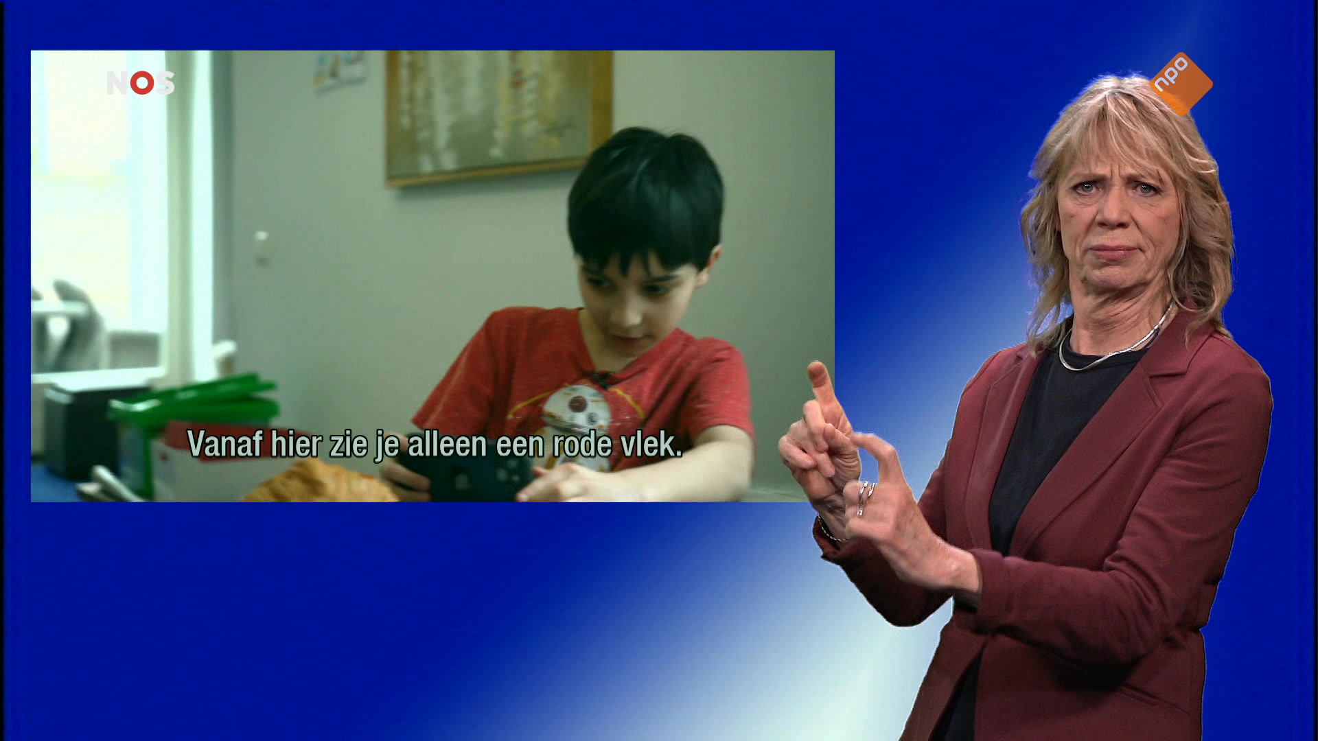 NOS Jeugdjournaal met gebarentaal