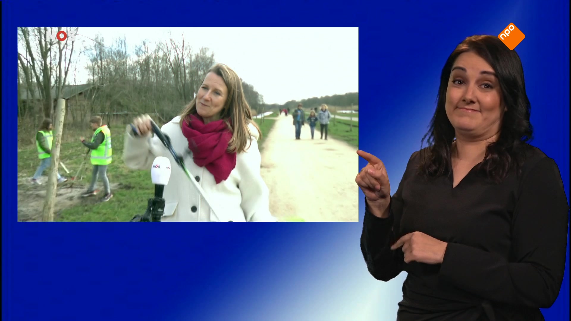 NOS Jeugdjournaal met gebarentolk