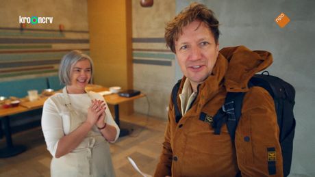 Klaas is voor één dag pierogi-bakker
