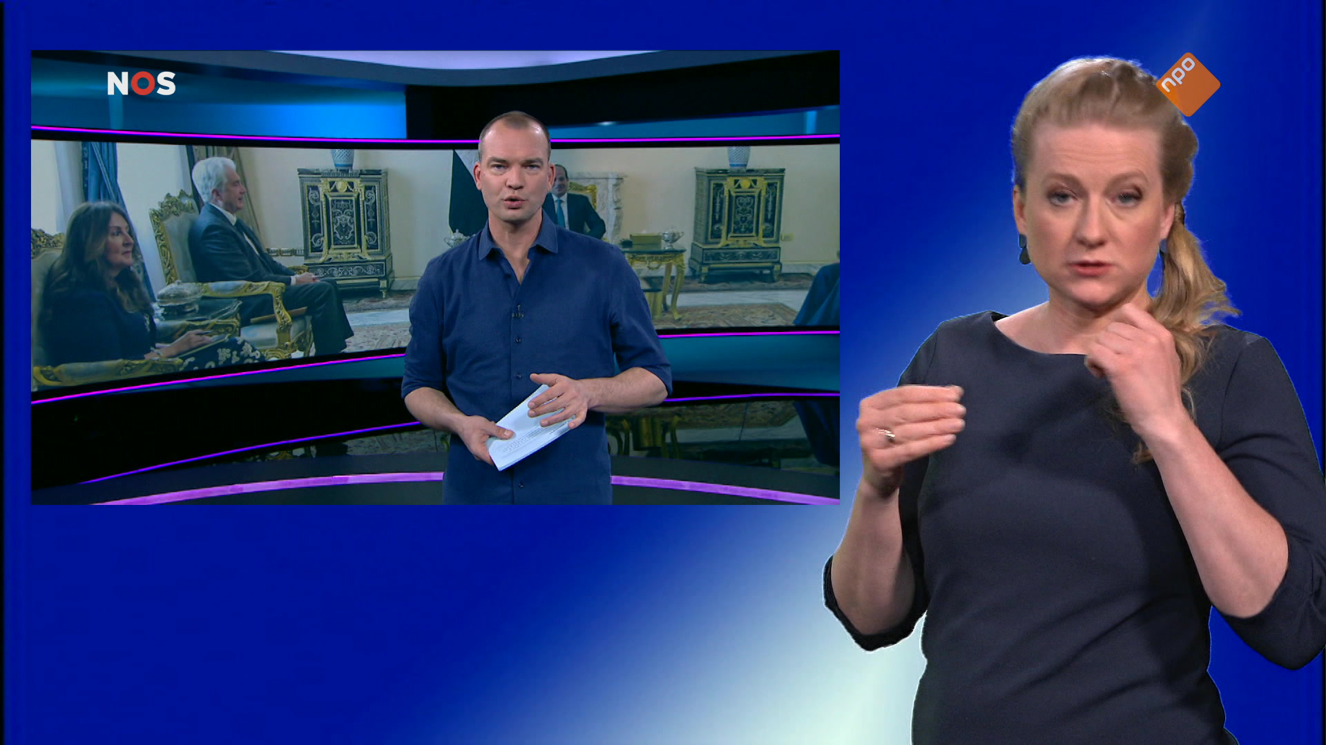 NOS Jeugdjournaal met gebarentaal