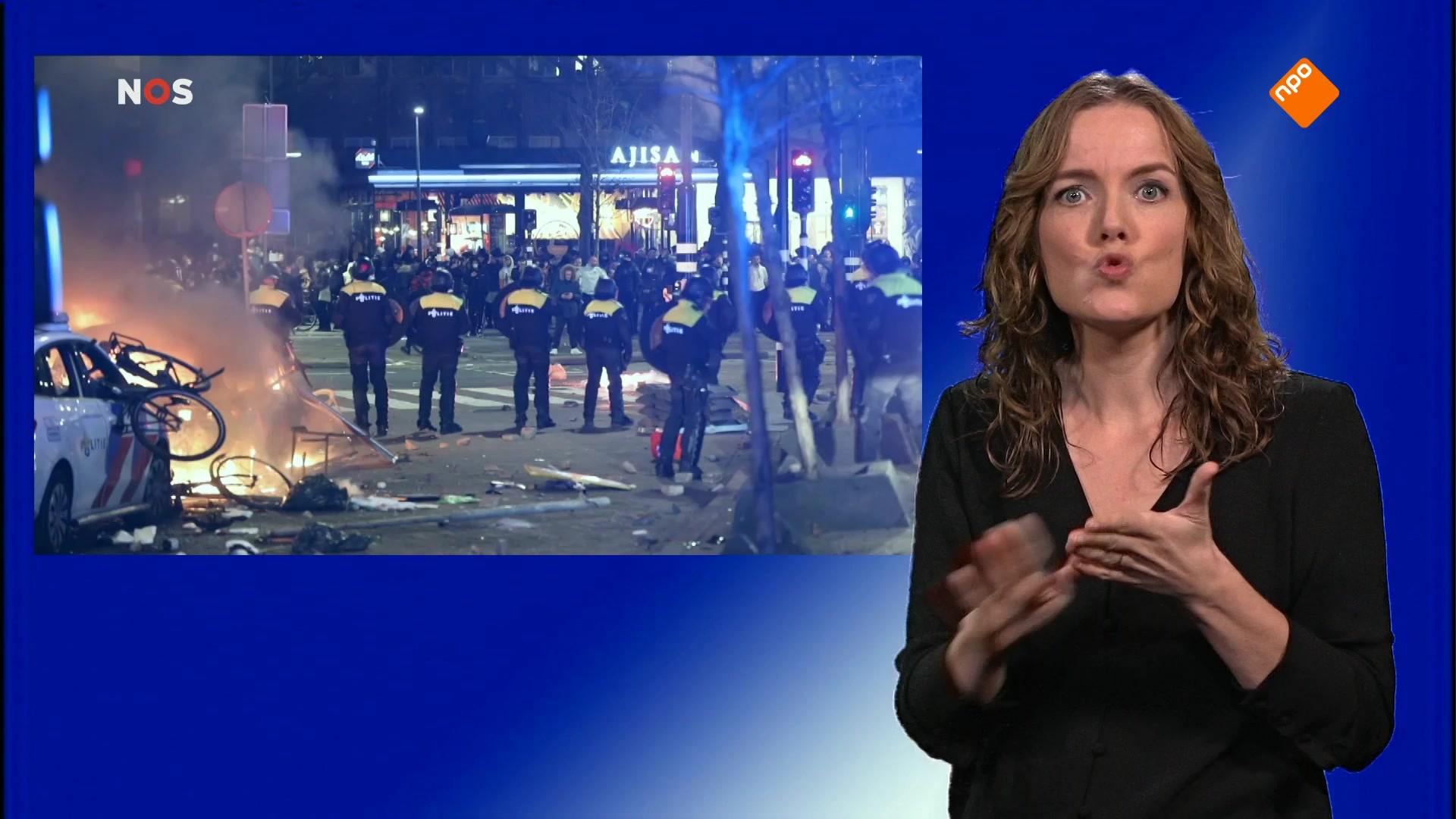 NOS Jeugdjournaal met gebarentolk