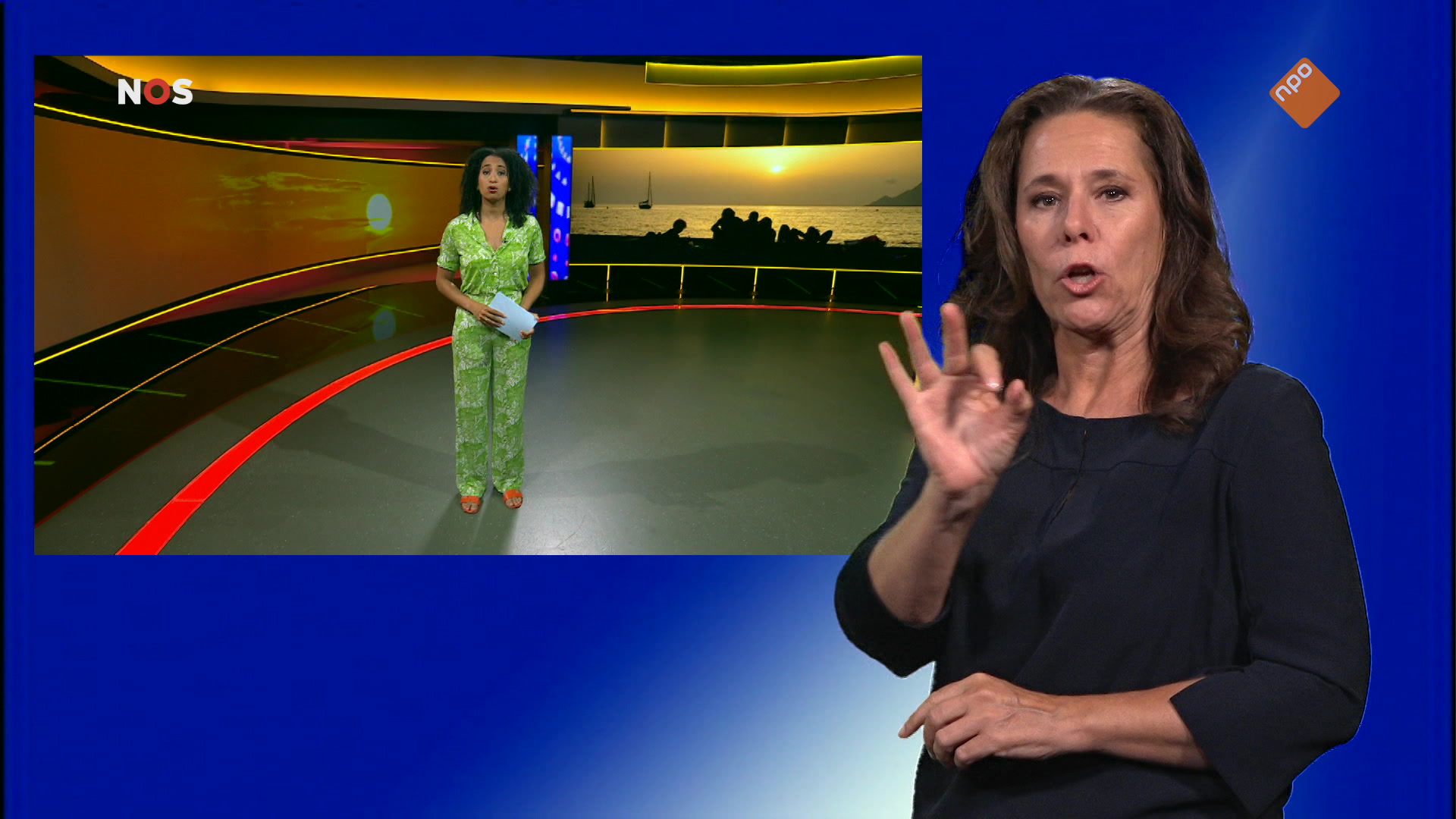 NOS Jeugdjournaal met gebarentaal