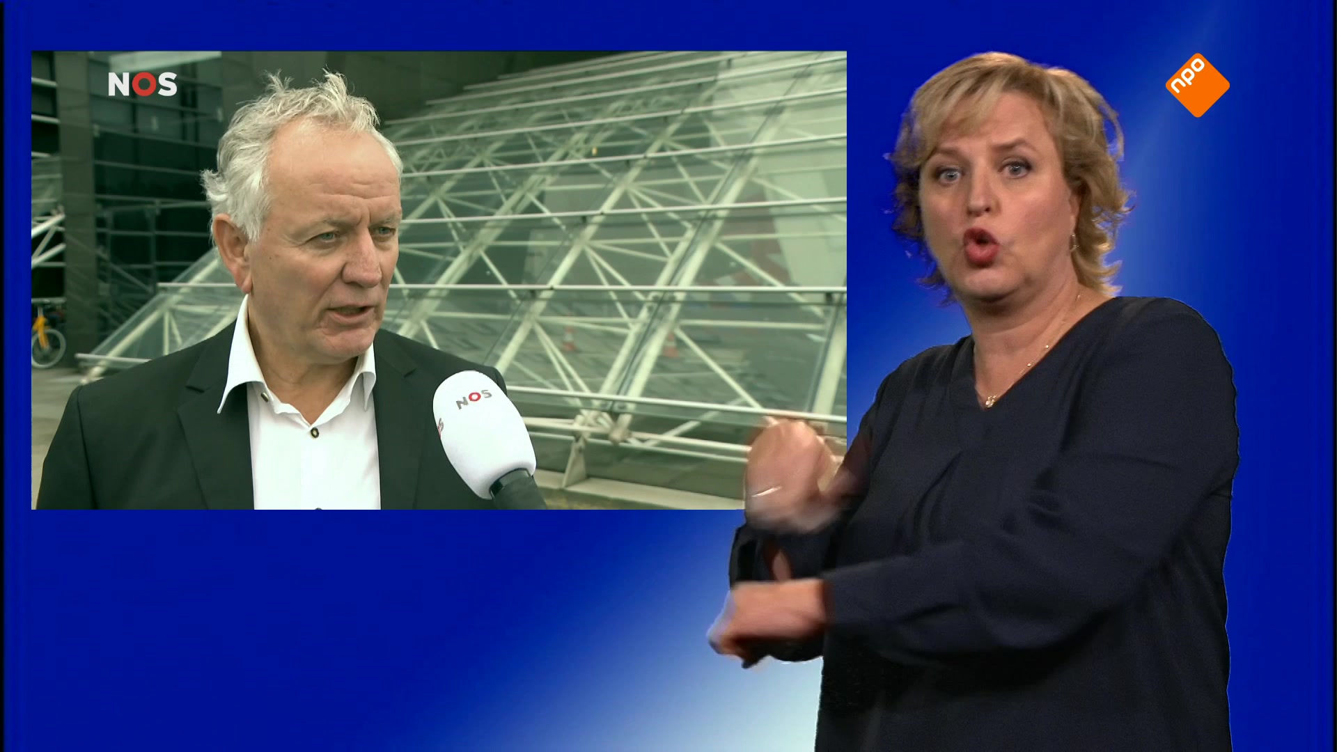 NOS Jeugdjournaal met gebarentolk