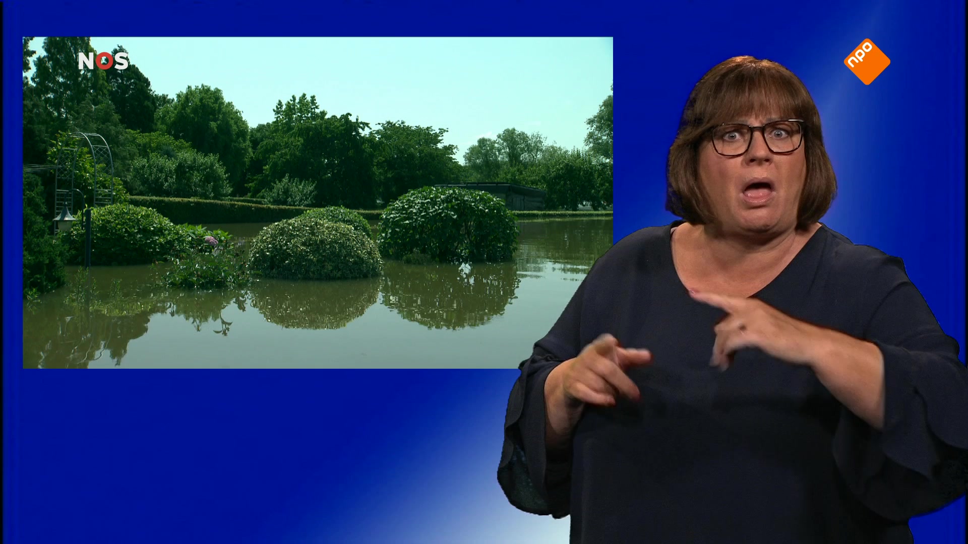 NOS Jeugdjournaal met gebarentolk