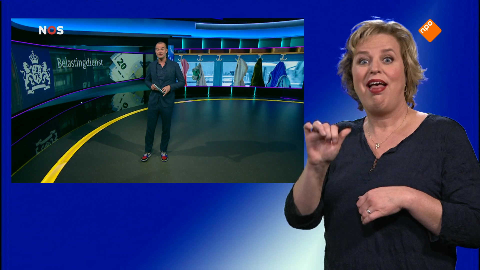 NOS Jeugdjournaal met gebarentolk