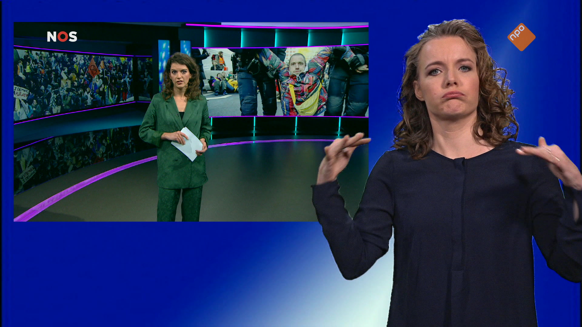 NOS Jeugdjournaal met gebarentaal