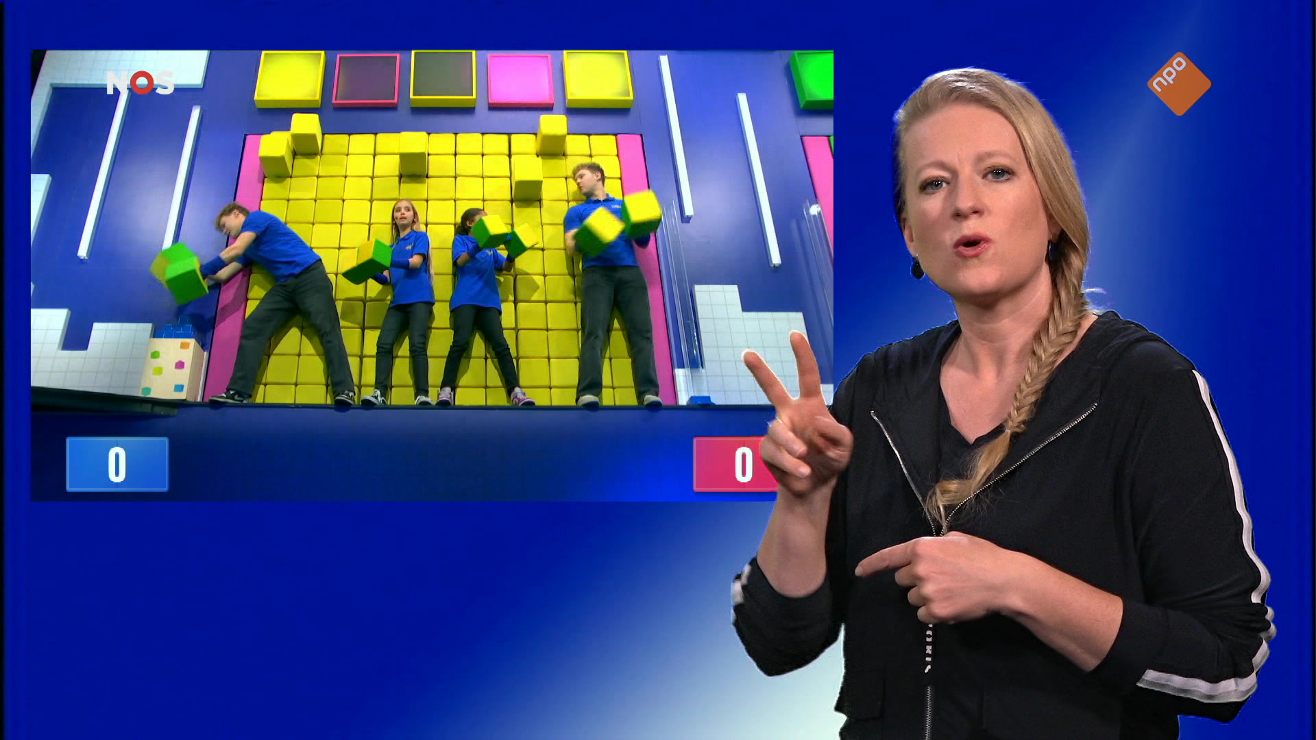 NOS Jeugdjournaal met gebarentaal