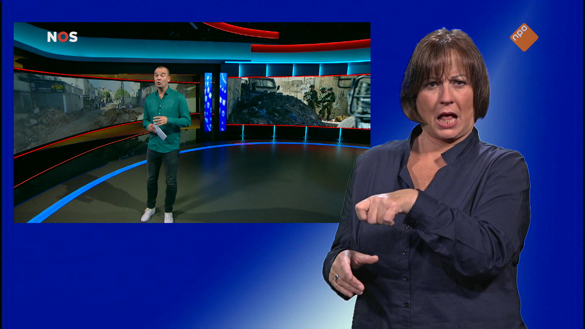 NOS Jeugdjournaal met gebarentaal