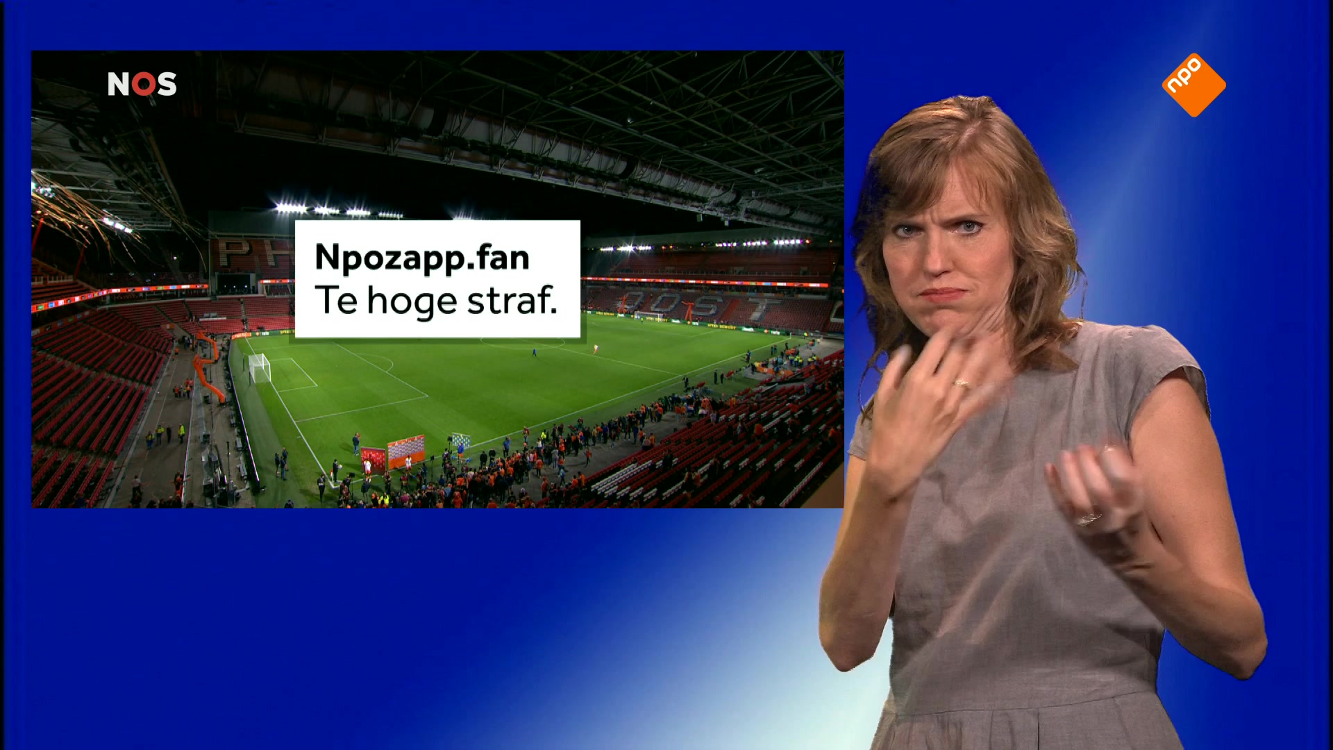 NOS Jeugdjournaal met gebarentolk