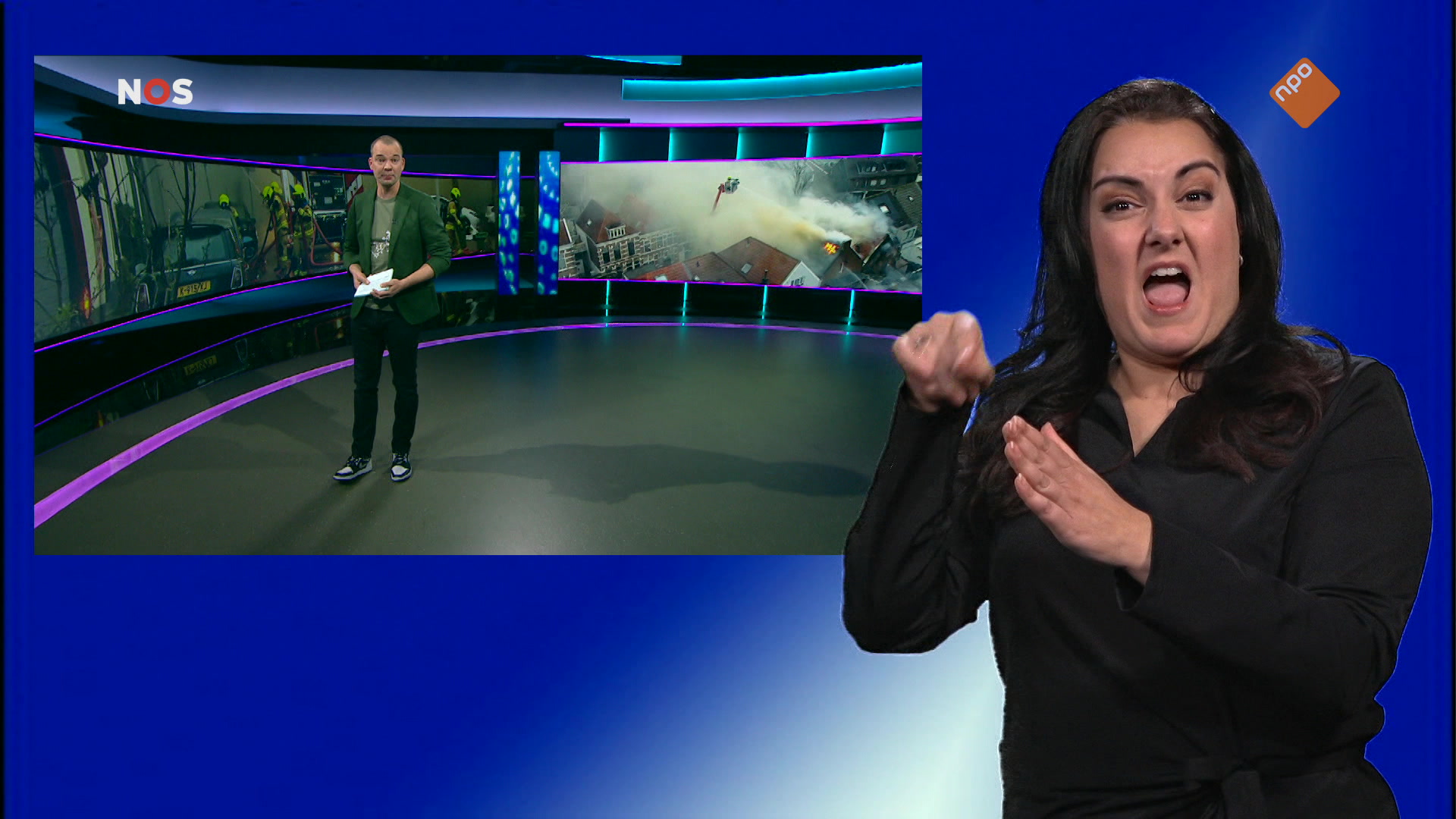 NOS Jeugdjournaal met gebarentaal