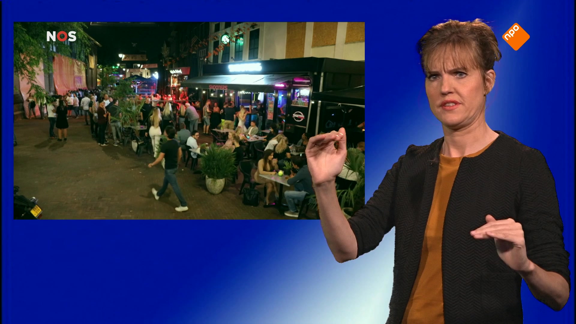 NOS Jeugdjournaal met gebarentolk