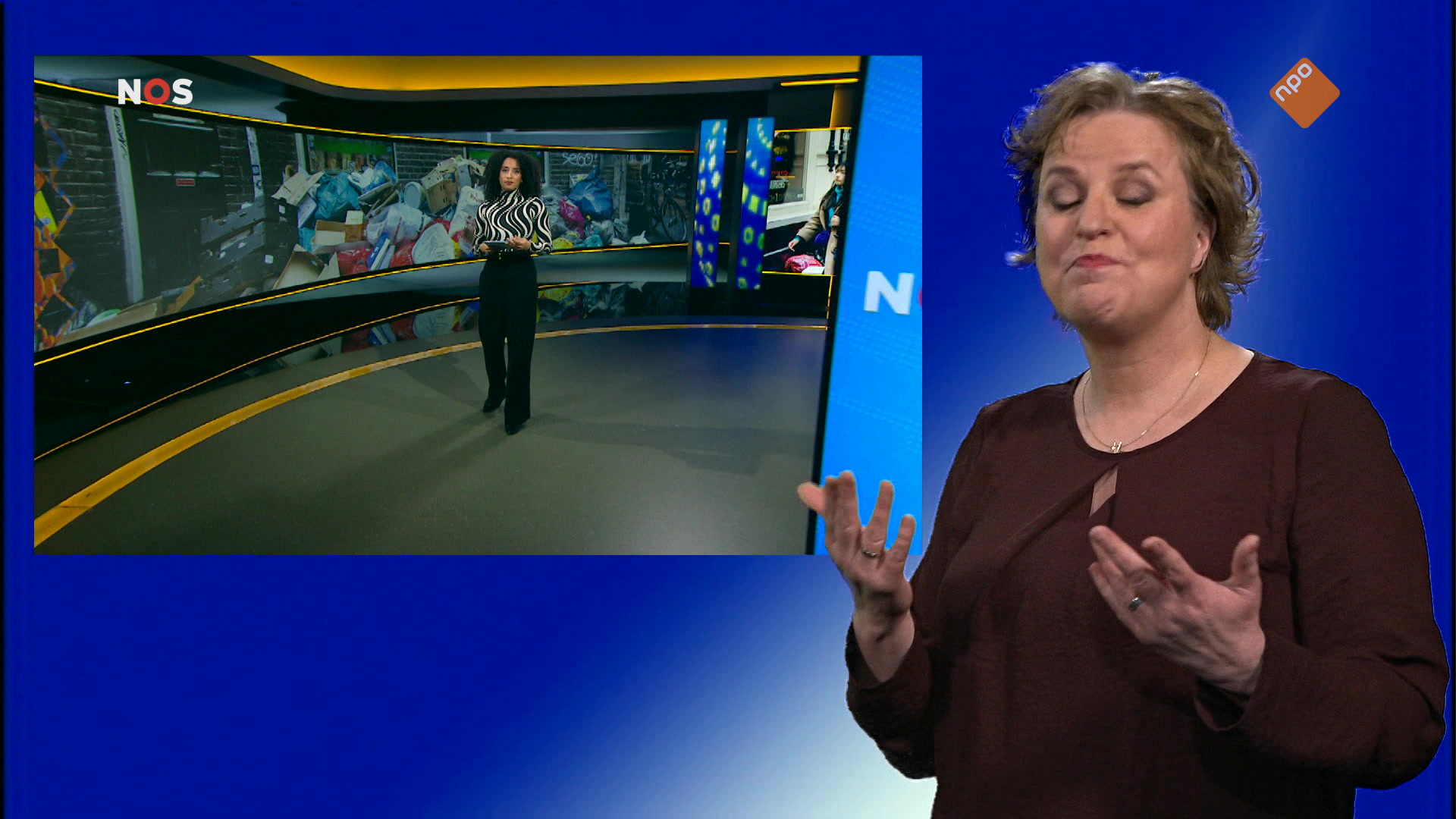 NOS Jeugdjournaal met gebarentaal