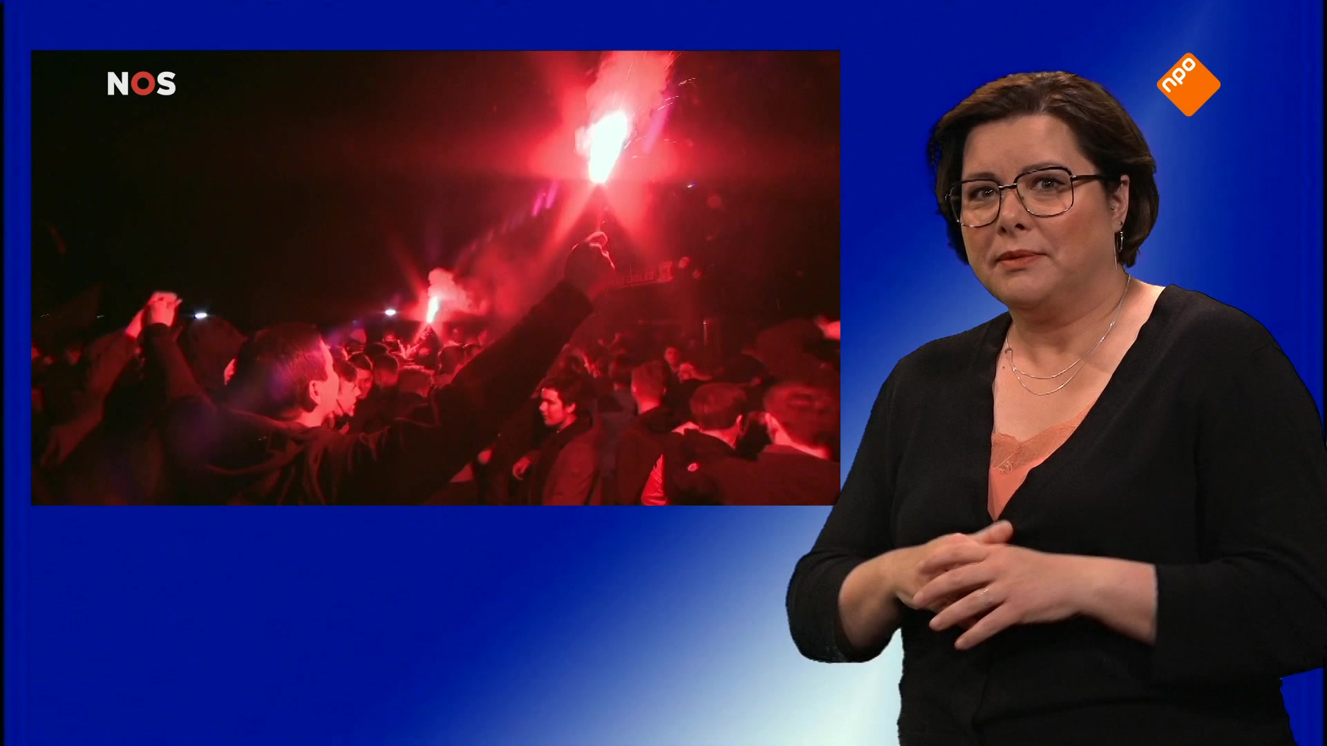NOS Jeugdjournaal met gebarentolk