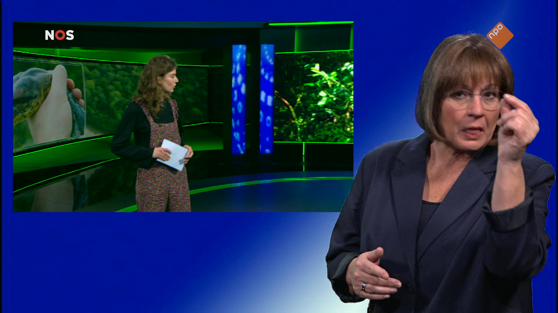 NOS Jeugdjournaal met gebarentaal