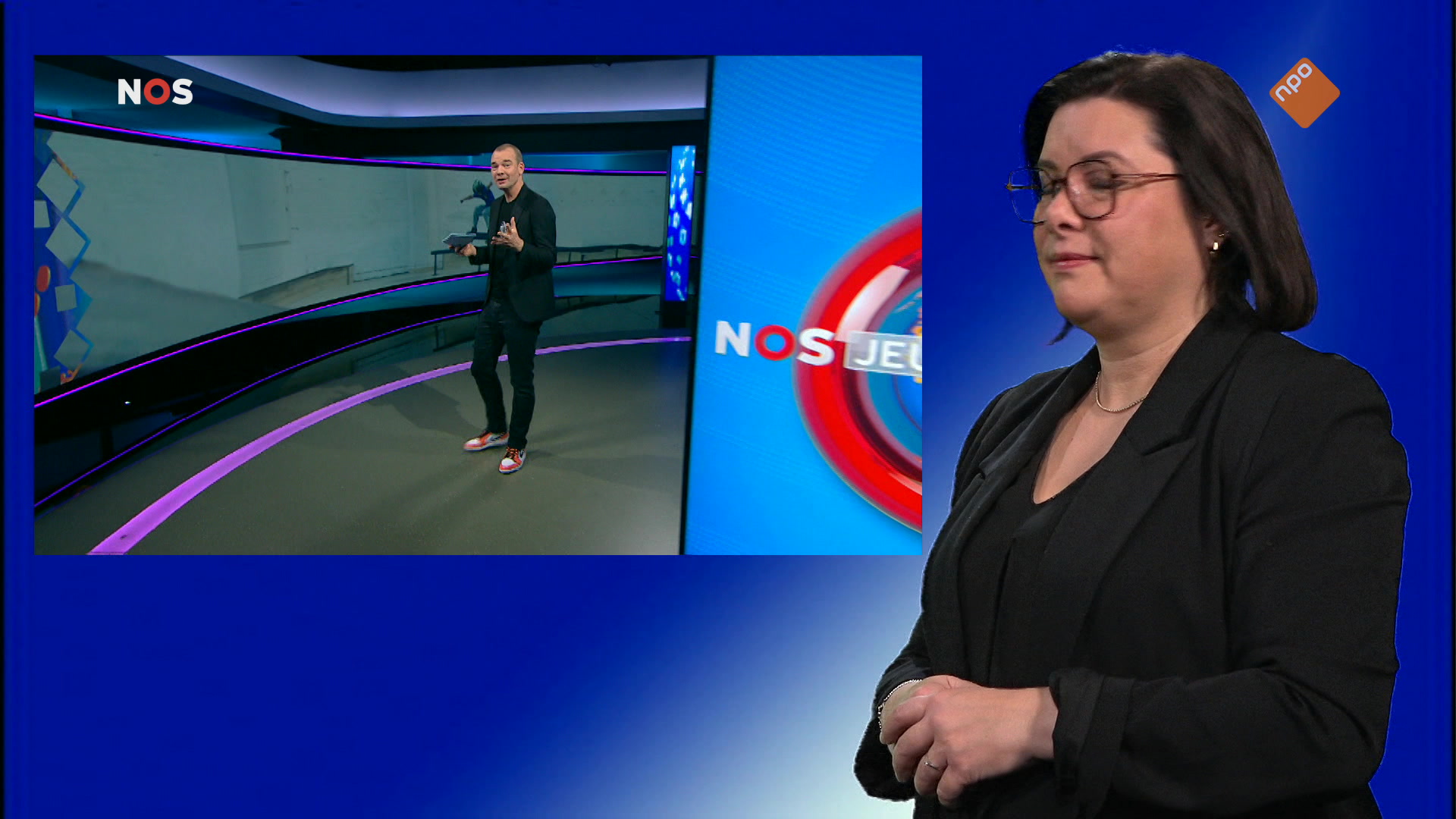 NOS Jeugdjournaal met gebarentaal