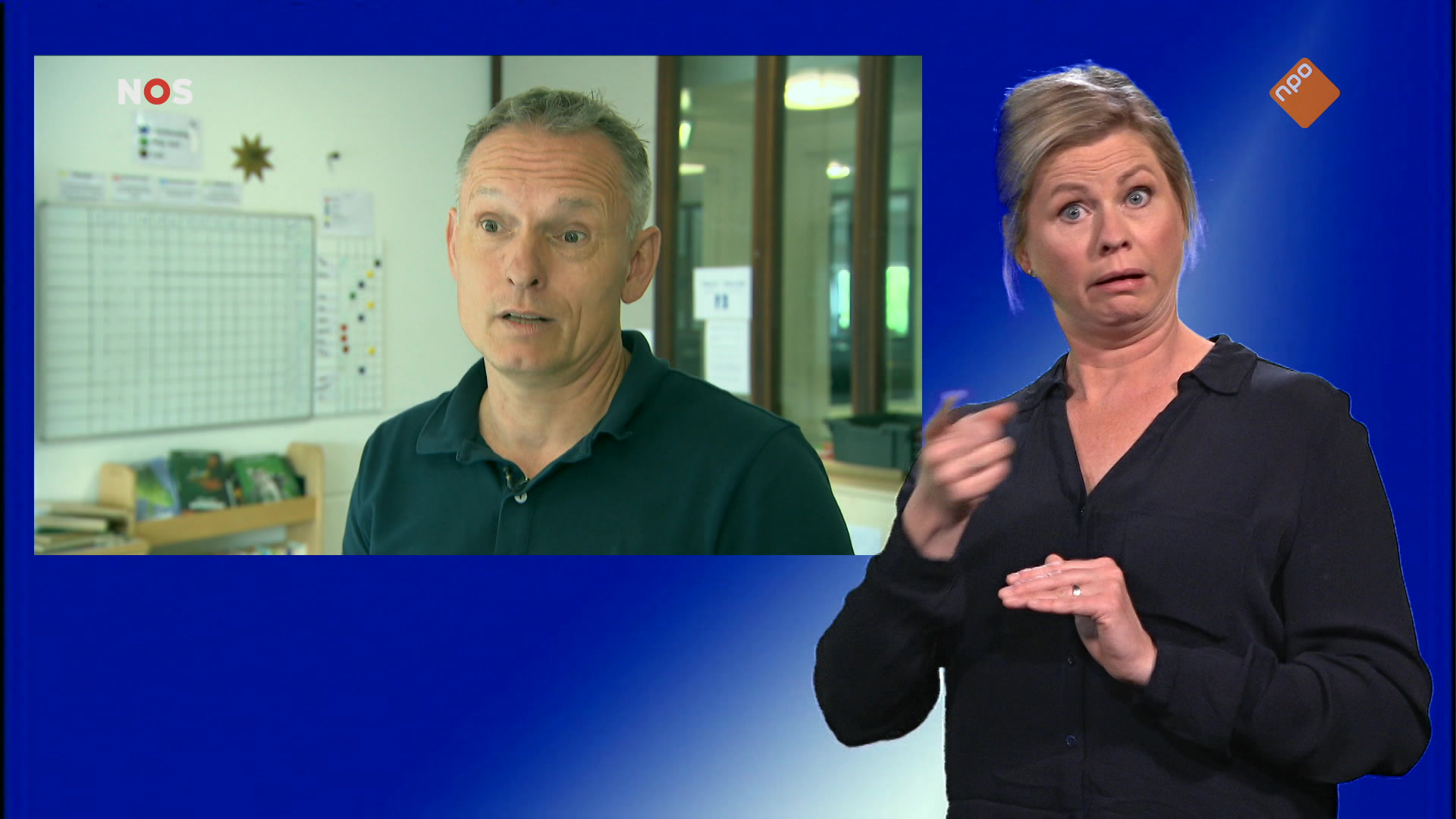 NOS Jeugdjournaal met gebarentaal