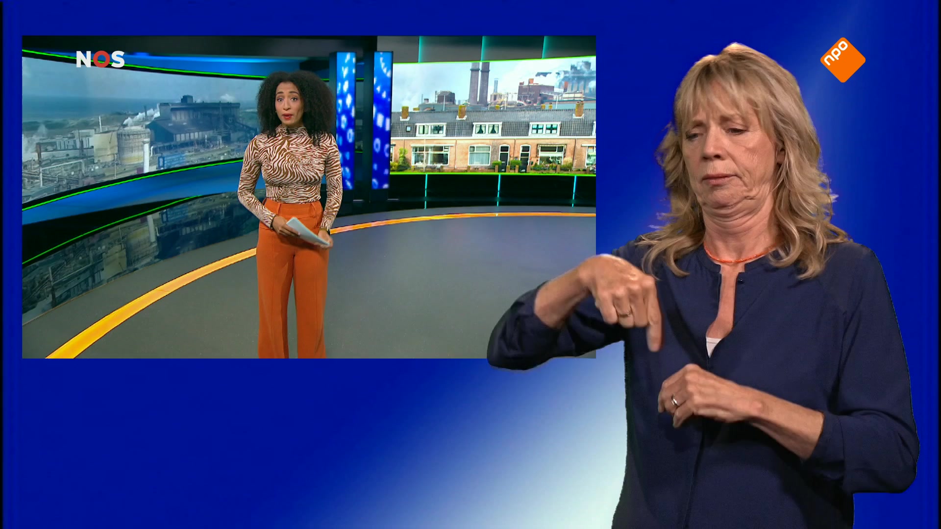 NOS Jeugdjournaal met gebarentolk