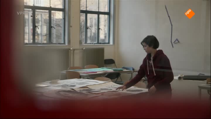 Beeldend kunstenaar Sterre en Marlene Dumas