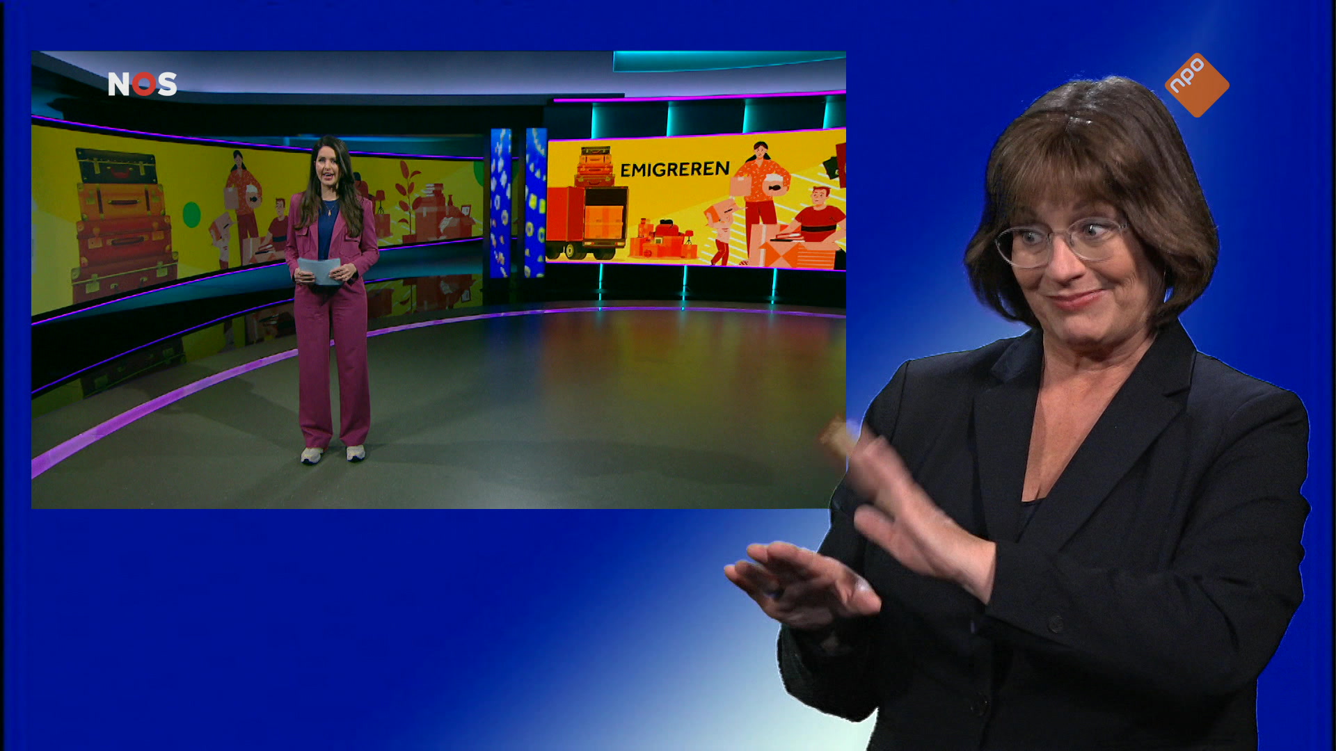 NOS Jeugdjournaal met gebarentaal