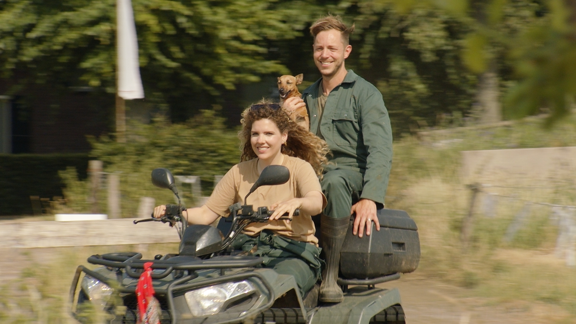 Rachel en Elbert staan er alleen voor
