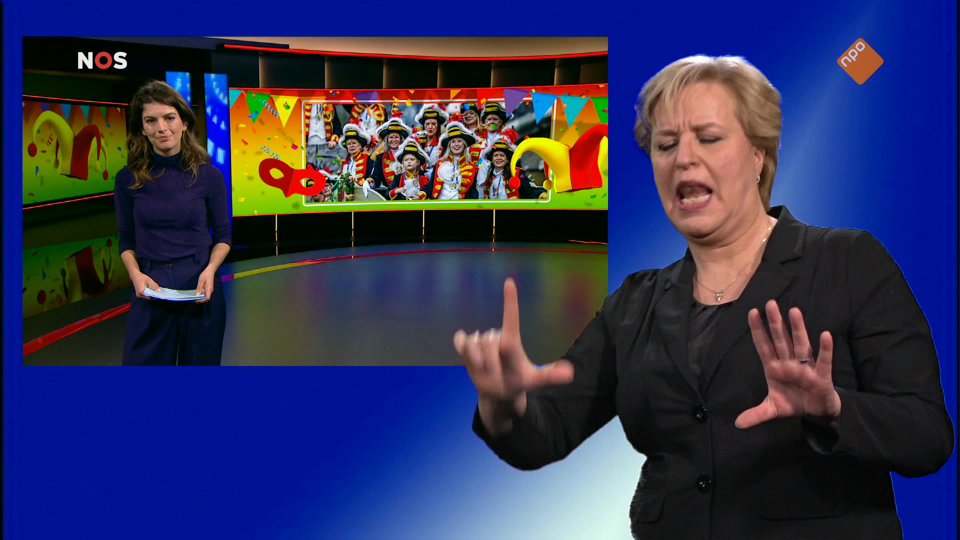 NOS Jeugdjournaal met gebarentaal